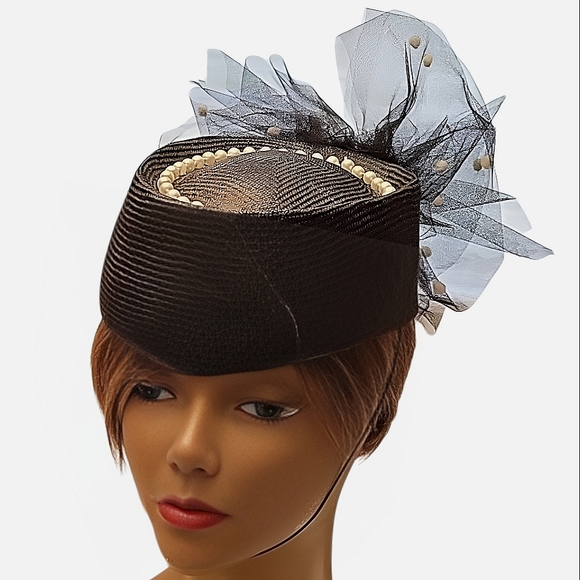BETMAR Black Sassy & Classy Couture Ladies Hat - NWOT - Picture 4 of 13